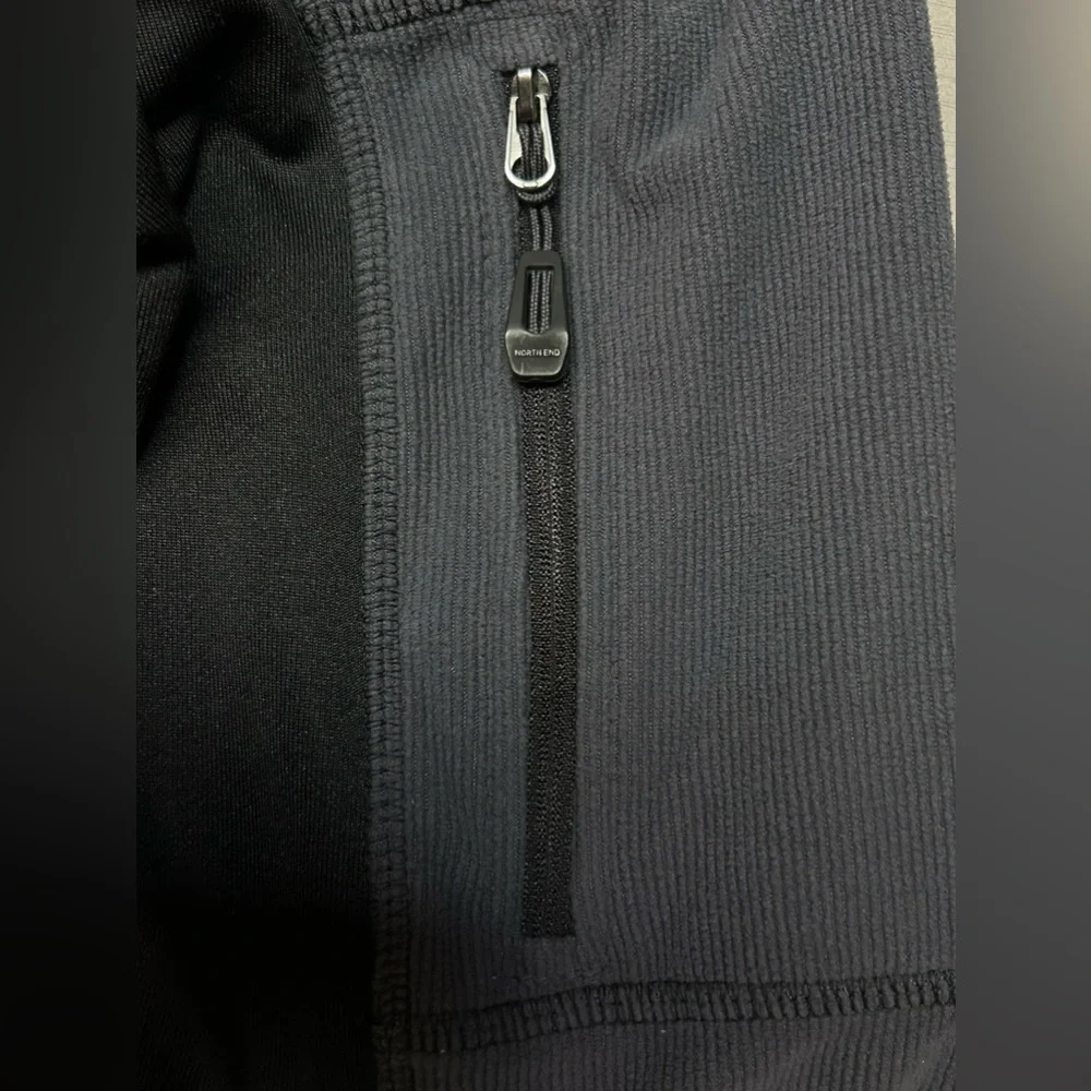 North End Toshiba Men’s Generate‎ Textured Fleece Jacket Size XL